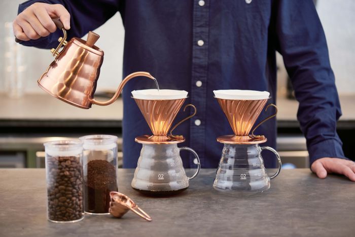 Hario V60 Dripper 02 — Copper